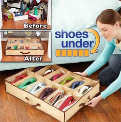  Приспособление для хранения обуви (12 пар) Shoesunder 