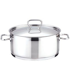  Кастрюля HOME PROFI с крышкой 28 см. 8,5 л. 
