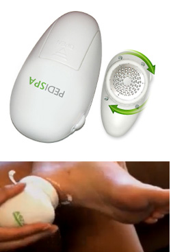  Терка для сухих пяток Pedi Spa на батарейках 
